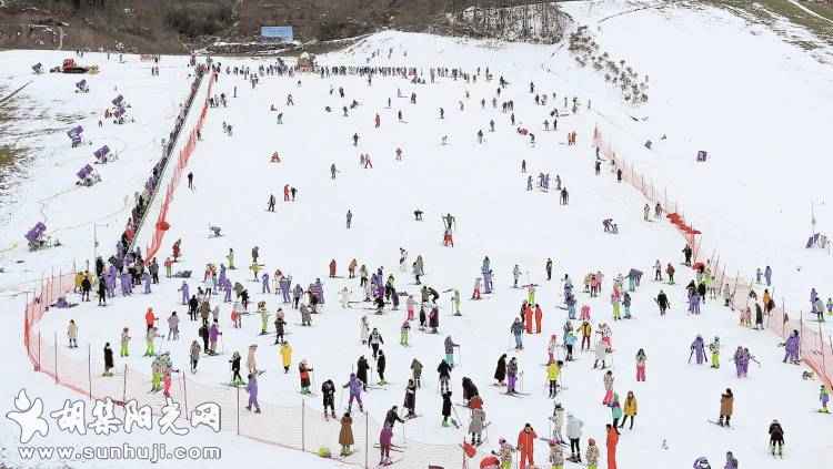 华中雪域面积最大滑雪场开业