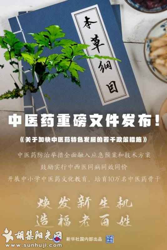 中医药重磅文件发布！鼓励实行中西医同病同效同价