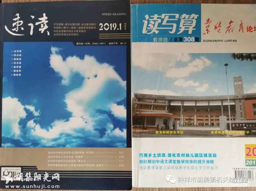 十年，致时光——胡集机关幼儿园“学前教育改革发展十年”掠影